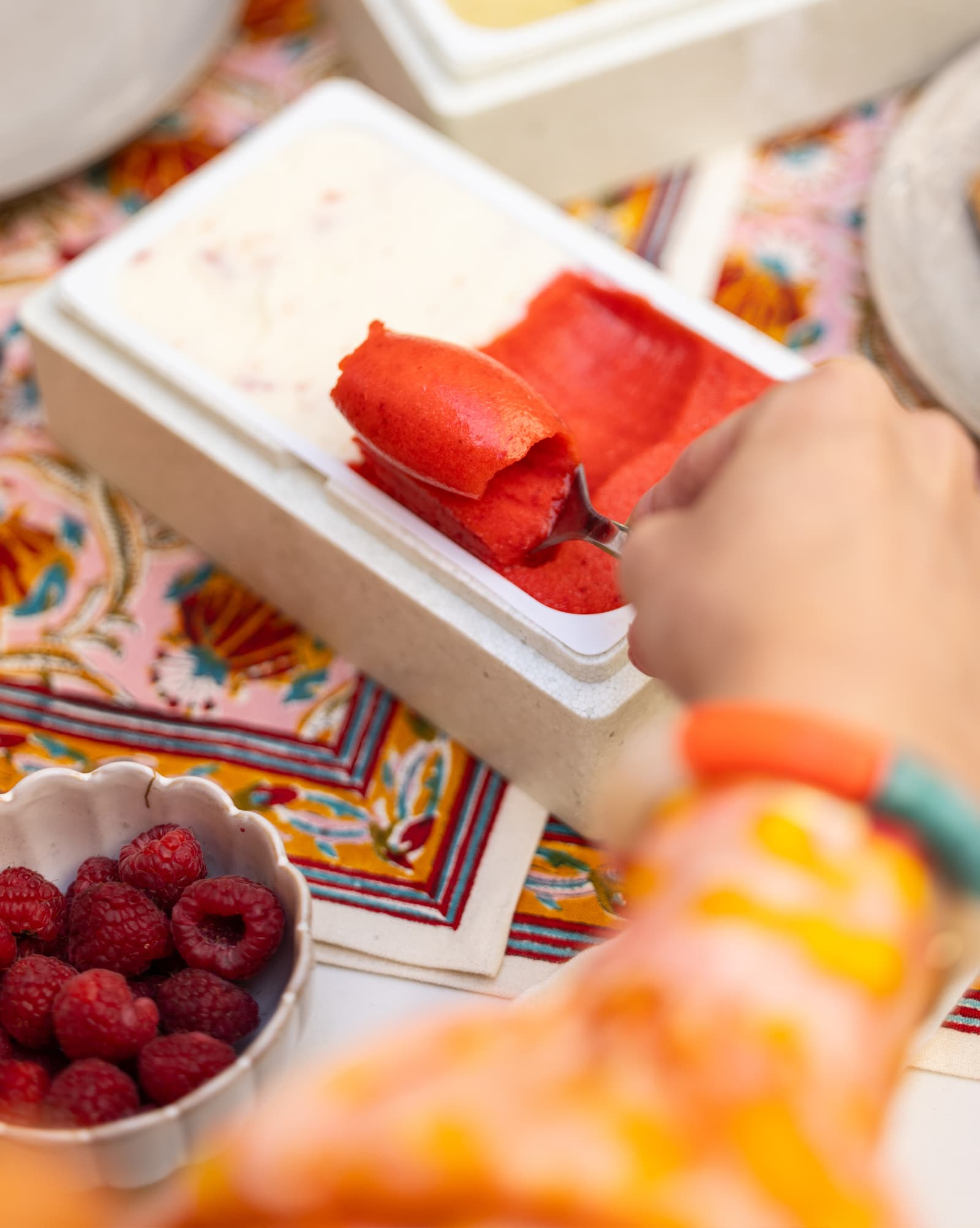 Sorbets Citron - Fraise